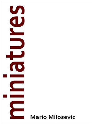 cover image of Miniatures